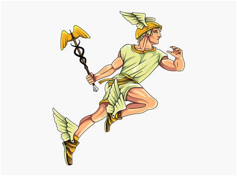 hermes cartoon character|Hermes greek god clip art.